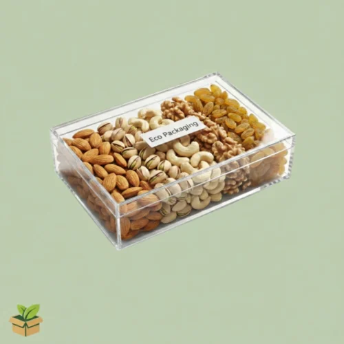 Straight Acrylic Box 1000gm – Clear Rectangular Display Box