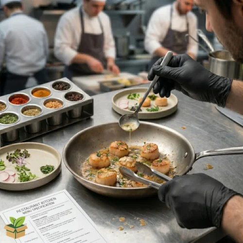 Disposable Food Grade Gloves — Powder-Free & Latex-Free for Kitchen & Catering
