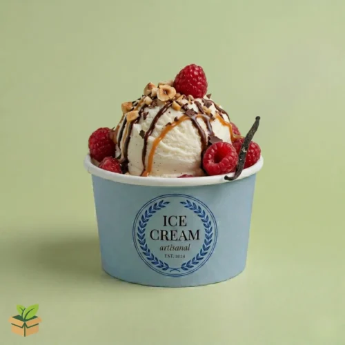 Ice Cream Cups — Custom Branded & Eco-Friendly — EcoPackaging.pk