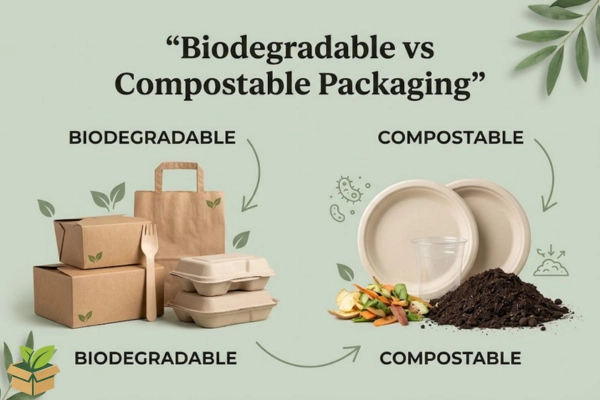 Biodegradable vs Compostable Packaging: What’s the Real Difference?
