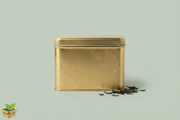 Airtight Tin Box for Loose Tea Leaves Storage